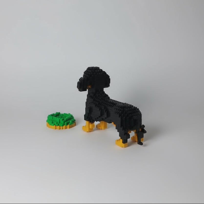 Mini Teckel | Bouwsteentjes