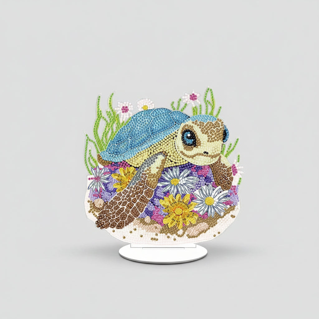 5D Schildpad | Diamond painting