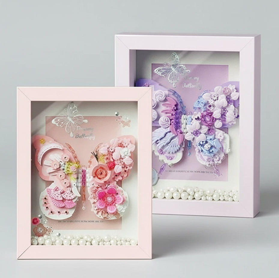 Mooi Vlinder Schilderij | Bouwsteentjes