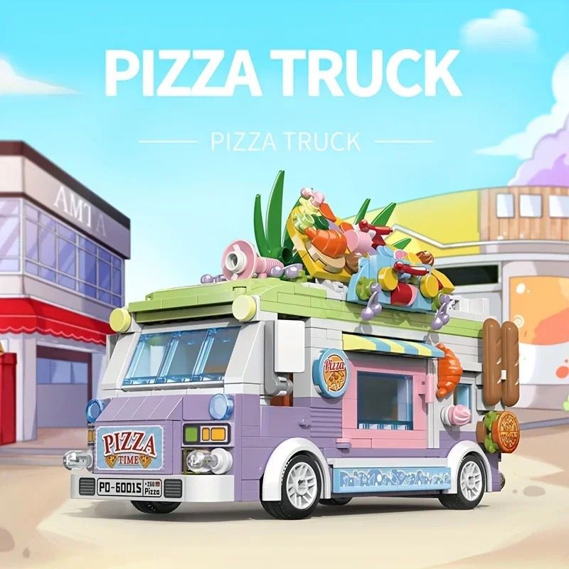 Pizzatruck | Bouwsteentjes