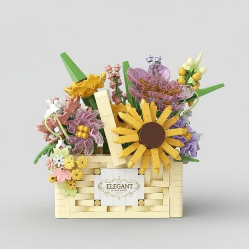 Creatieve Bloemenmand | Bouwsteentjes