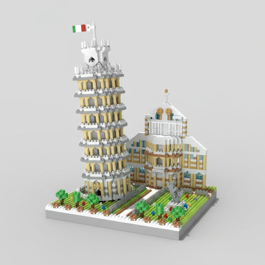 Toren van Pisa + Gebouw | Bouwsteentjes