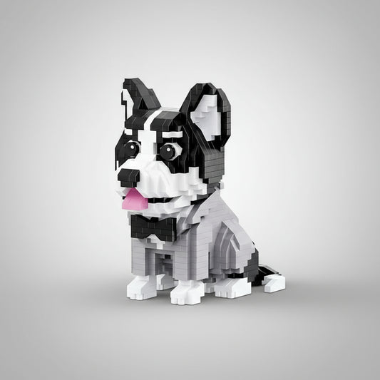 Schattige Husky | Bouwsteentjes