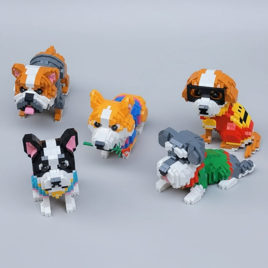 Engelse Bulldog | Bouwsteentjes
