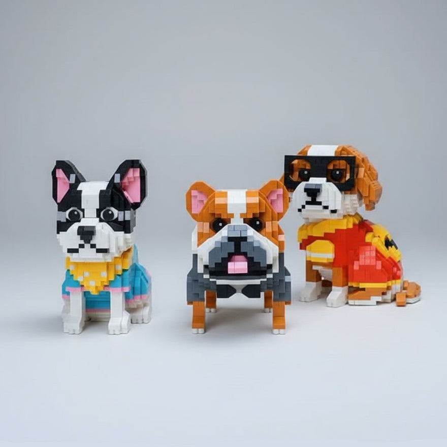 Engelse Bulldog | Bouwsteentjes