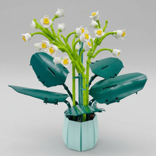 Witte lelies | Bouwsteentjes