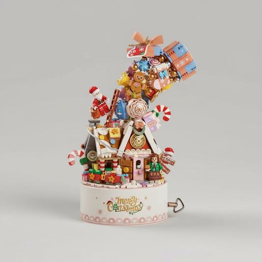 Kerst muziekdoos | Bouwsteentjes