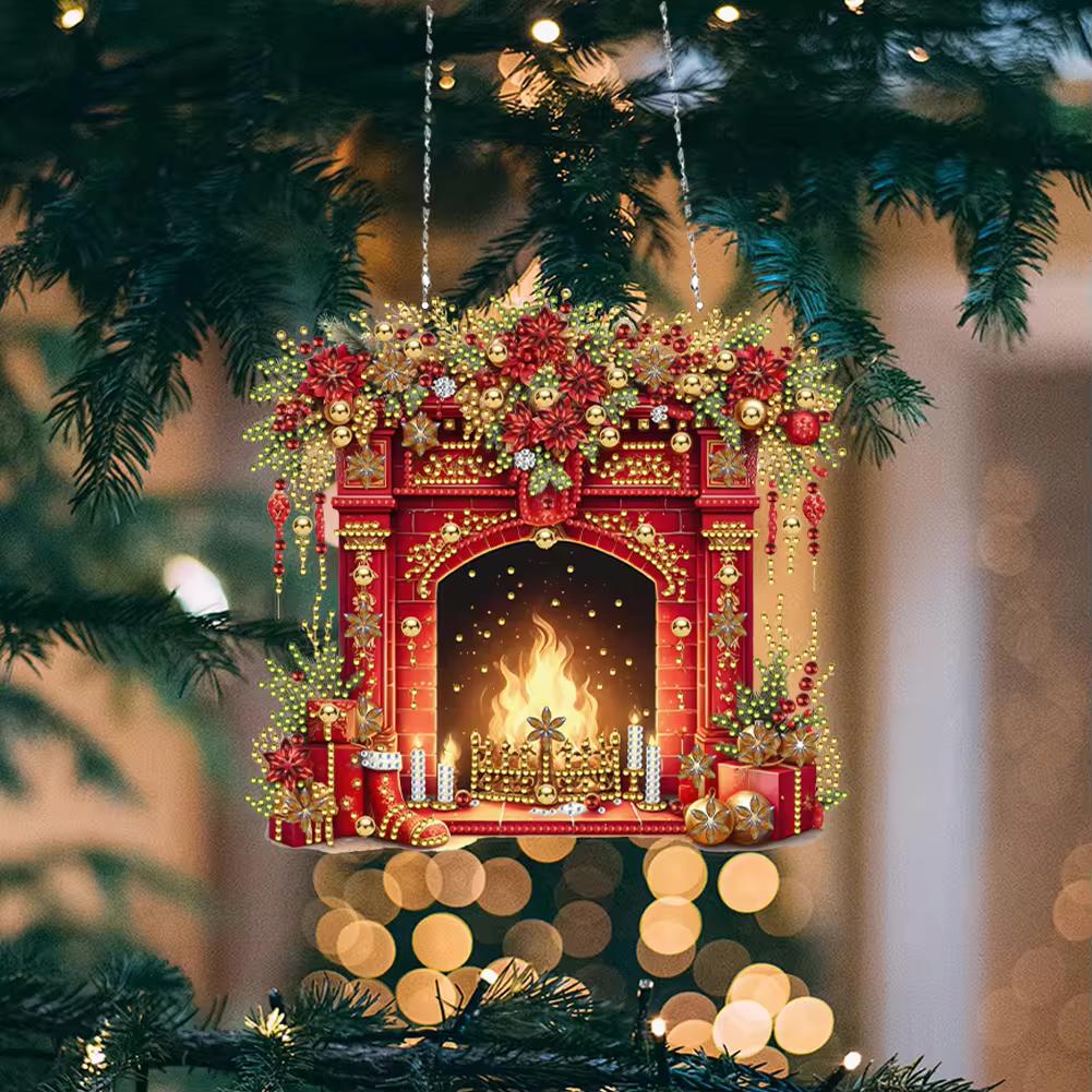 Kerst hangers | Diamond painting