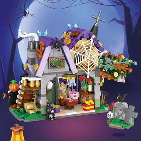 Halloween Huis | Bouwsteentjes