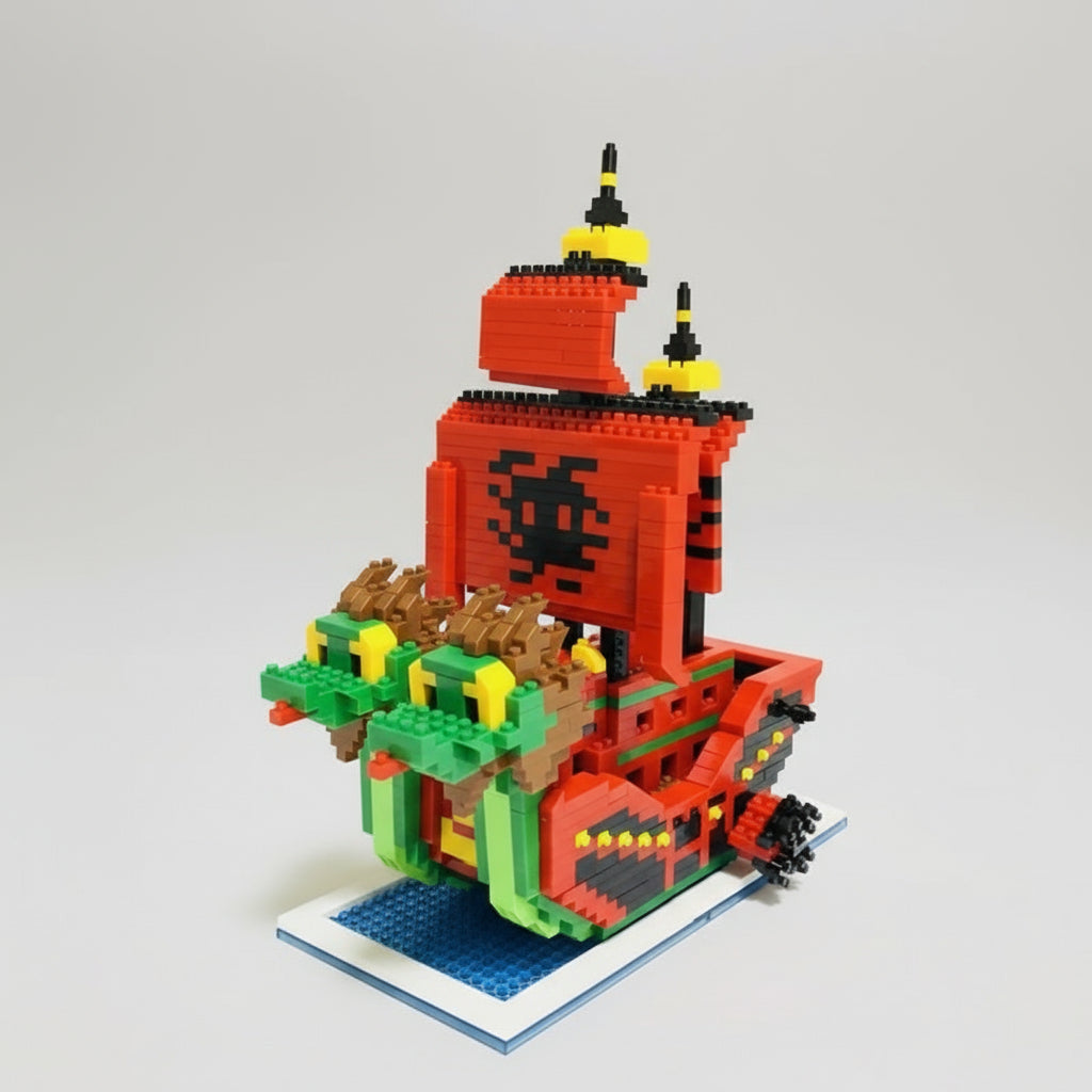 Drakenschip | Bouwsteentjes