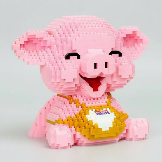 Blij varkentje | Bouwsteentjes