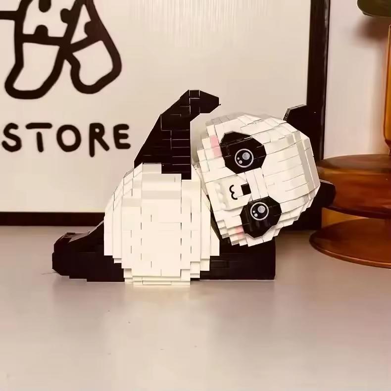 Yoga panda | Bouwsteentjes