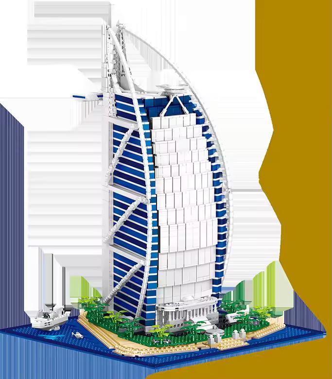 Burj Al Arab Hotel | Bouwsteentjes