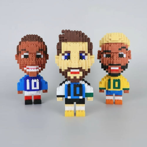 Voetballer | Nationaal eftal | Bouwsteentjes