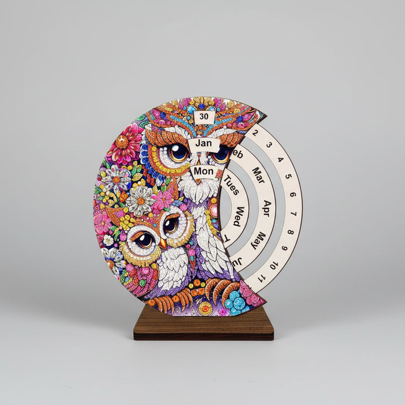 Uilen | Kalender | Diamond painting