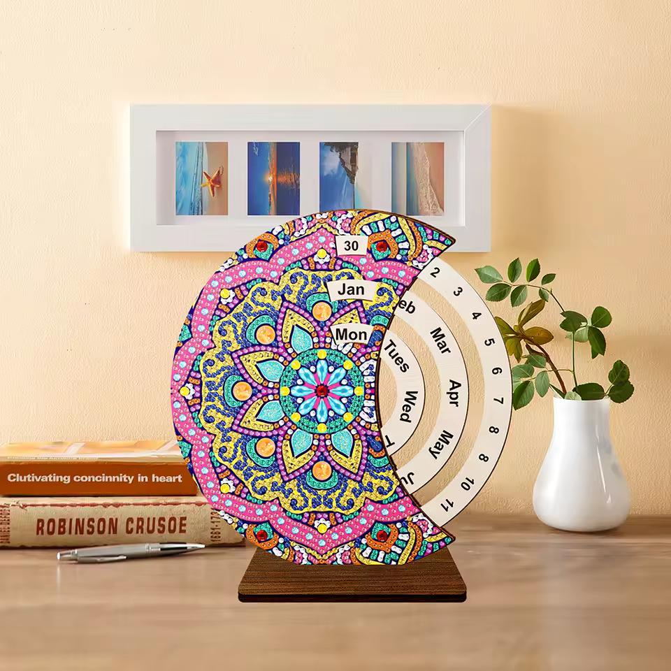 Mooie mandela | Kalender | Diamond painting