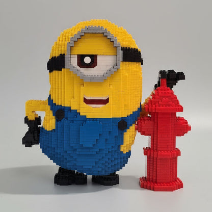 Gele wezen Familie | Bouwsteentjes