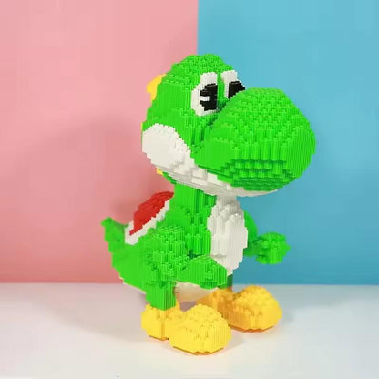 Mega Groene Dino | Bouwsteentjes