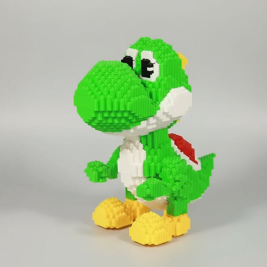 Mega Groene Dino | Bouwsteentjes