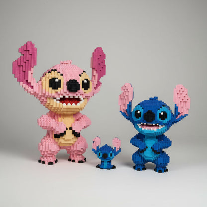 Mega roze wezen | Bouwsteentjes