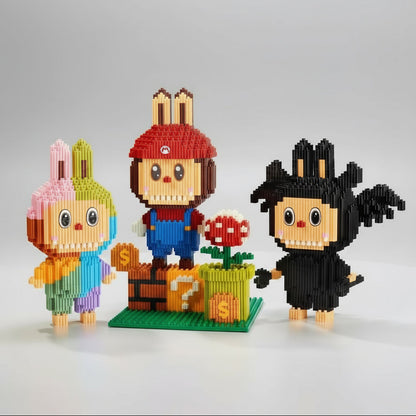 Labubu als Loodgieter | Bouwsteentjes