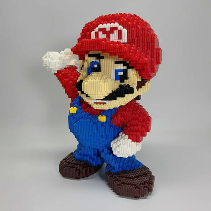 Juichende Rode Loodgieter | Bouwsteentjes