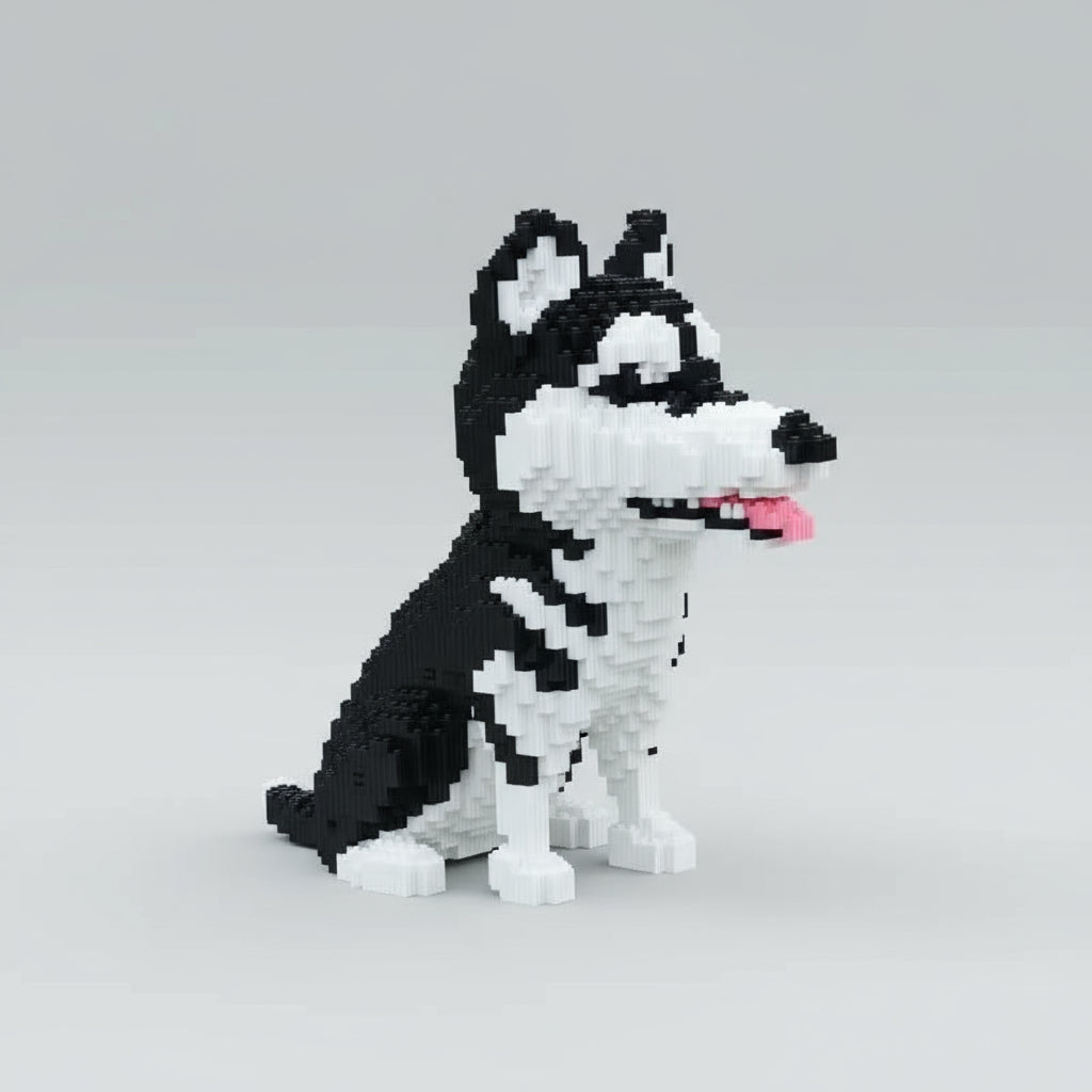 Mega Husky | Bouwsteentjes