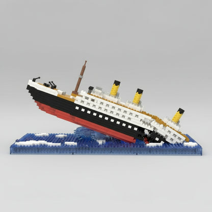 Zinkende Titanic | Bouwsteentjes