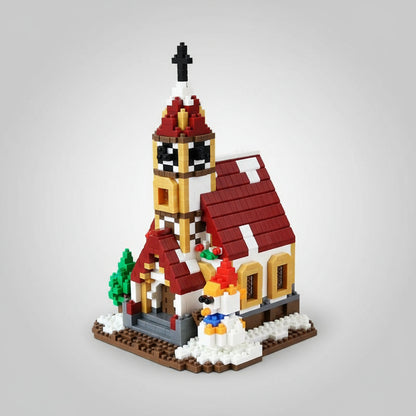 Kerstkerk | Bouwsteentjes