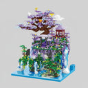 Boomeiland met waterval | Bouwsteentjes