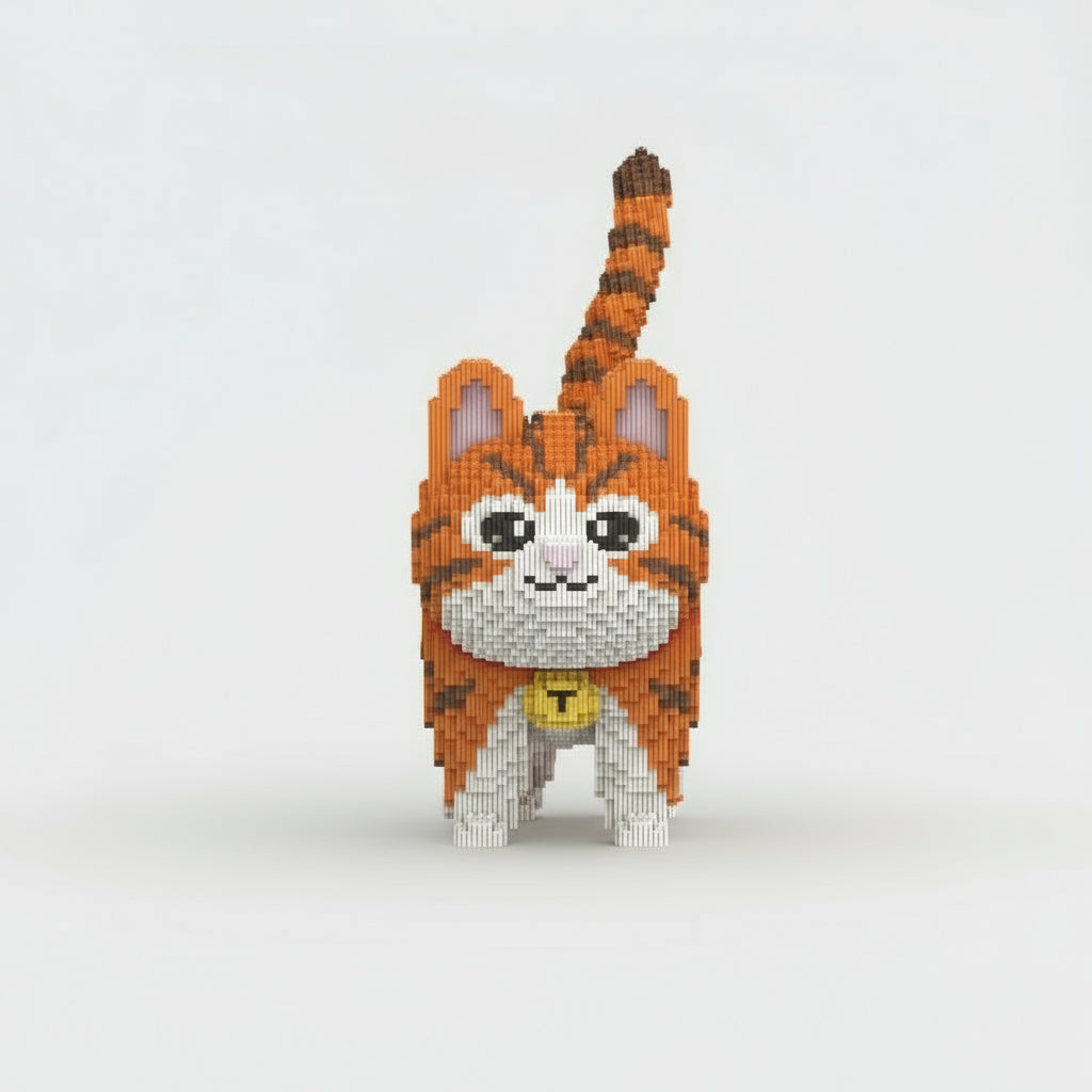 Grote katten | Bouwsteentjes