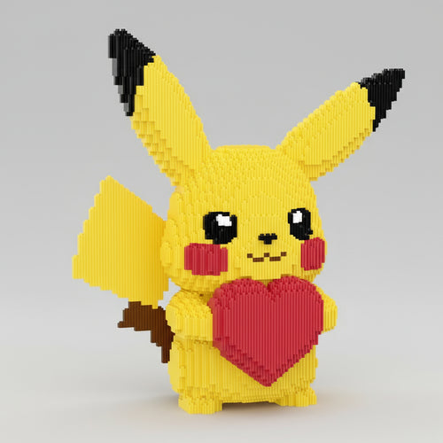 Bliksembeest met Hart | Bouwsteentjes