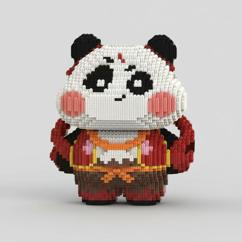 Grappige geluksbeer | Bouwsteentjes