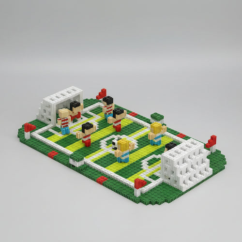 Voetbalveld | Bouwsteentjes