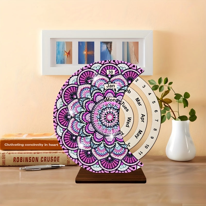 Paarse mandela | Kalender | Diamond painting