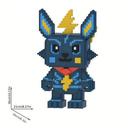 Bliksem kat | Bouwsteentjes