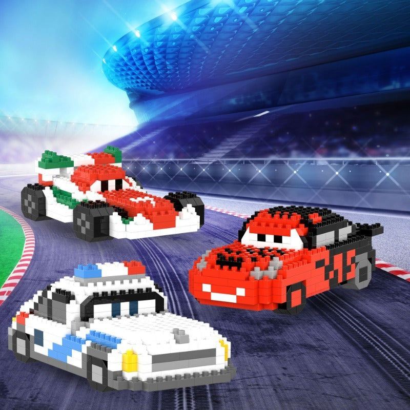 Mini race auto´s  | Bouwsteentjes