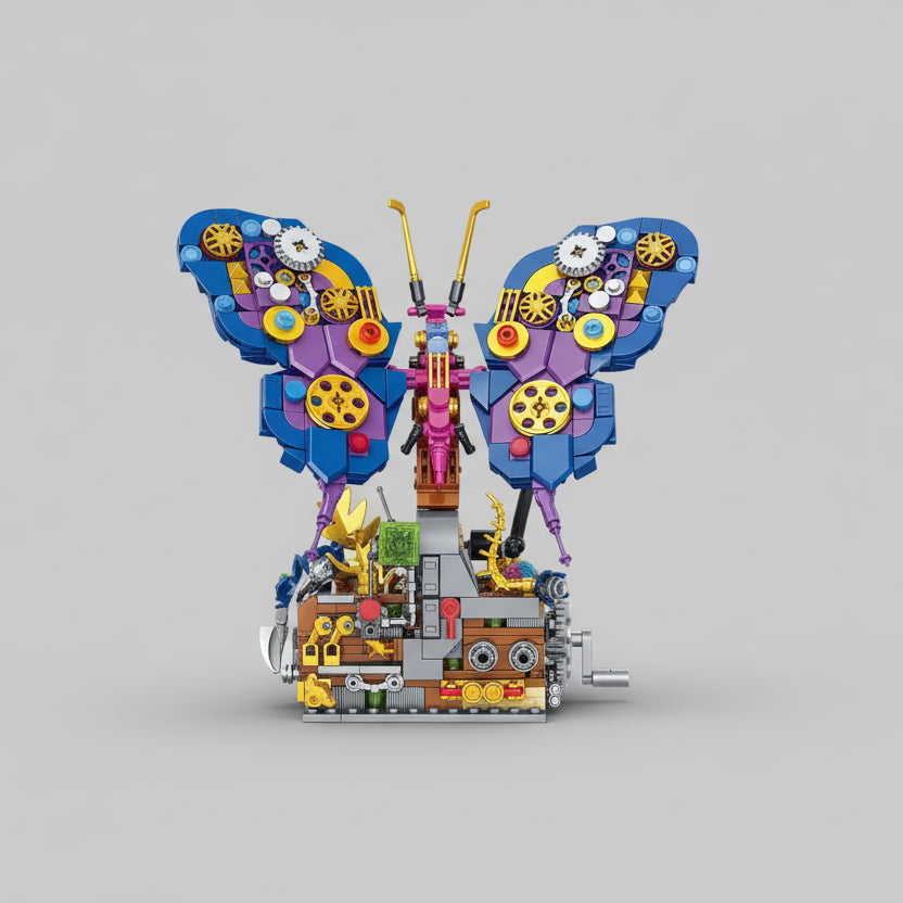 Bewegende Vlinder | Bouwsteentjes