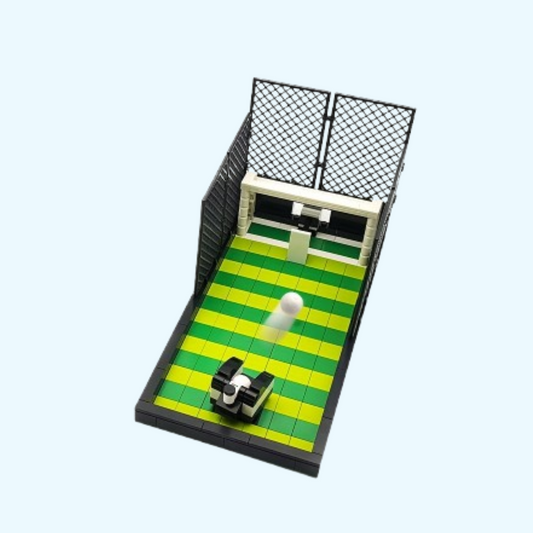 Voetbalveld spelletje | Bouwsteentjes