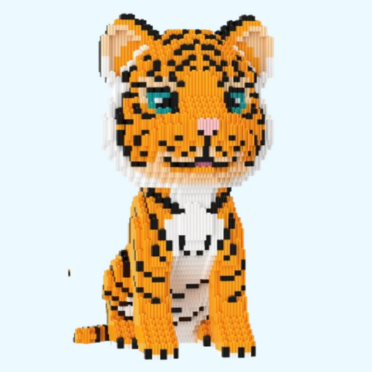 Prachtige tijger | Bouwsteentjes