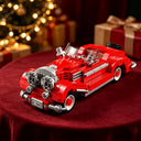 Convertible Sports Car Building Block Model Assembly Set, Creative Collectible Display Model, Desktop Home Decor, Birthday Christmas Easter Halloween Thanksgiving Holiday Gift