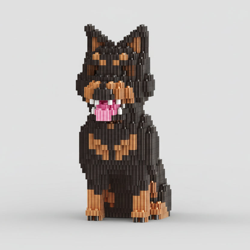 Dobermann | Bouwsteentjes
