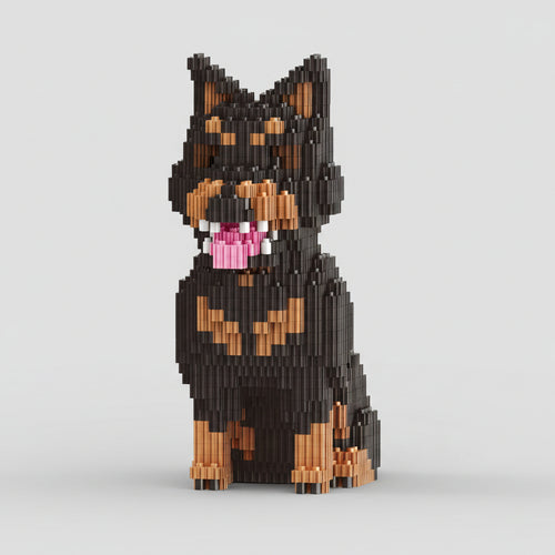 Dobermann | Bouwsteentjes