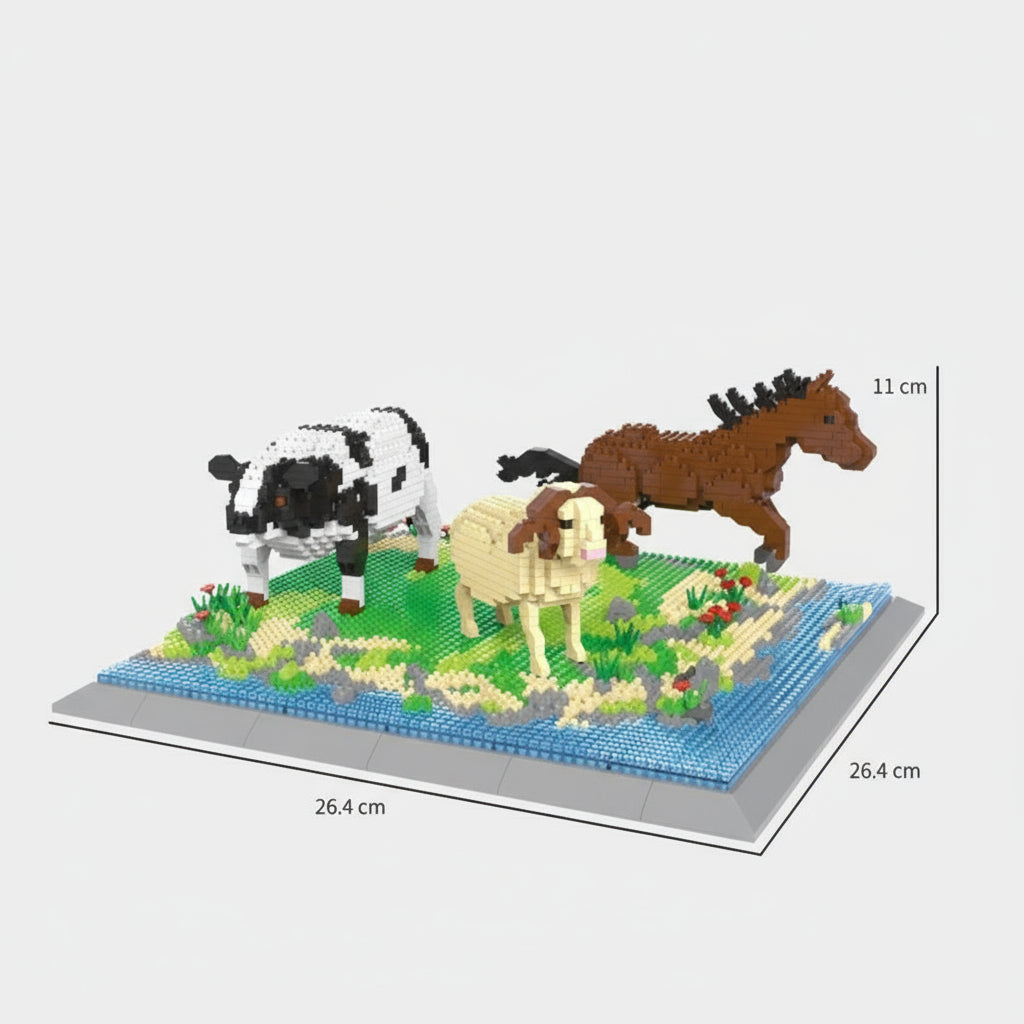 Alle Land en Lucht Dieren | Bouwsteentjes