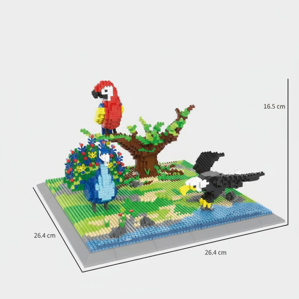 Alle Land en Lucht Dieren | Bouwsteentjes