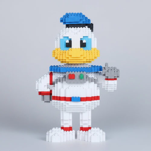 Astronaut Eend Bouwblokjes