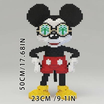 MEGA Muis met bril | Bouwsteentjes