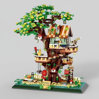 Creatieve boomhut | Bouwsteentjes