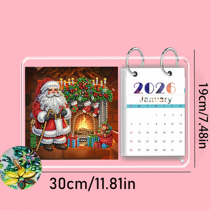 Kerstman | Staande kalender  | Diamond painting
