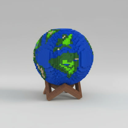 Wereldbol | Bouwsteentjes